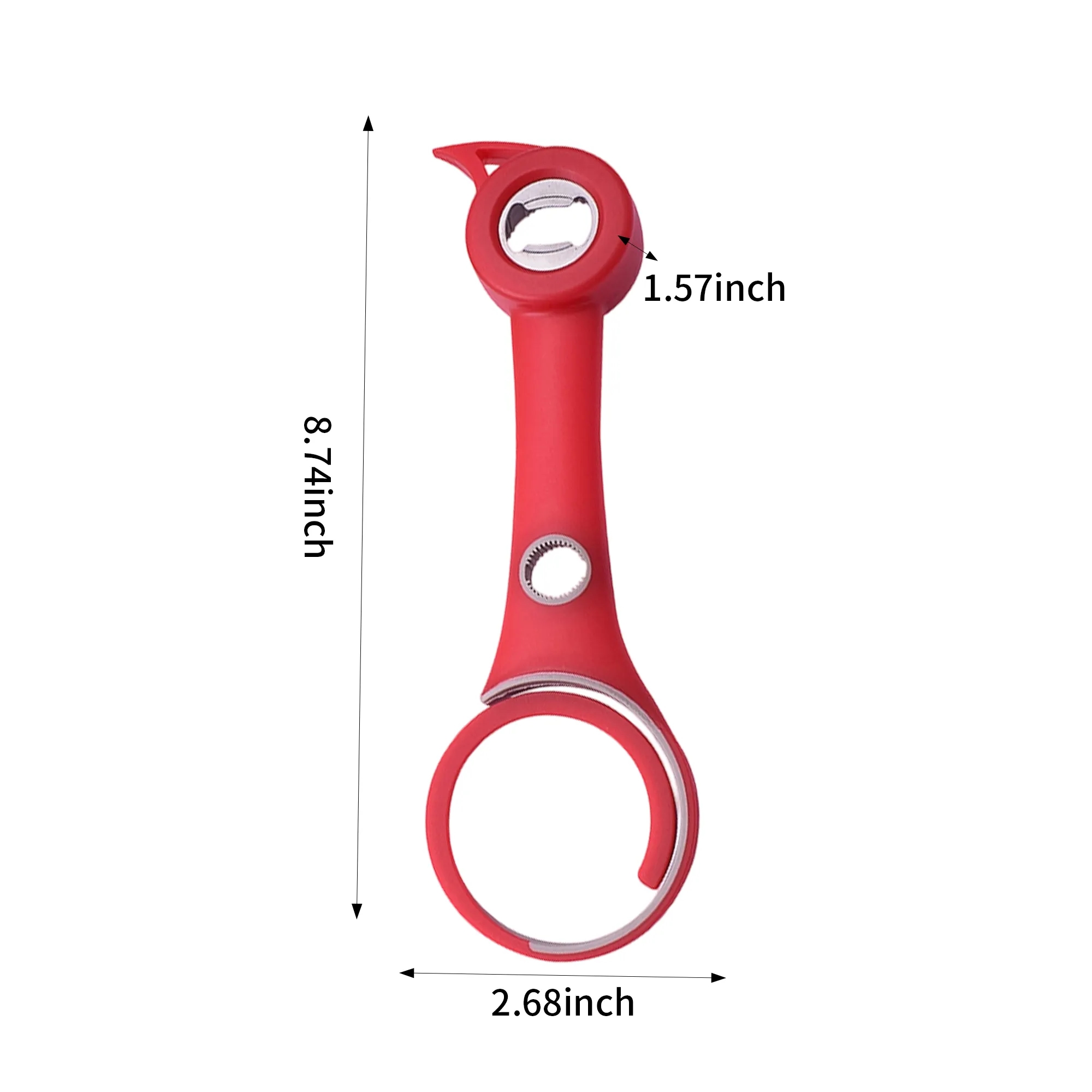 Multi-Functional Bottle Opener with Ergonomic Handle 5
