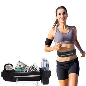 Waterproof Fanny Pack Running Belts Phone Water Bottle Holder 19