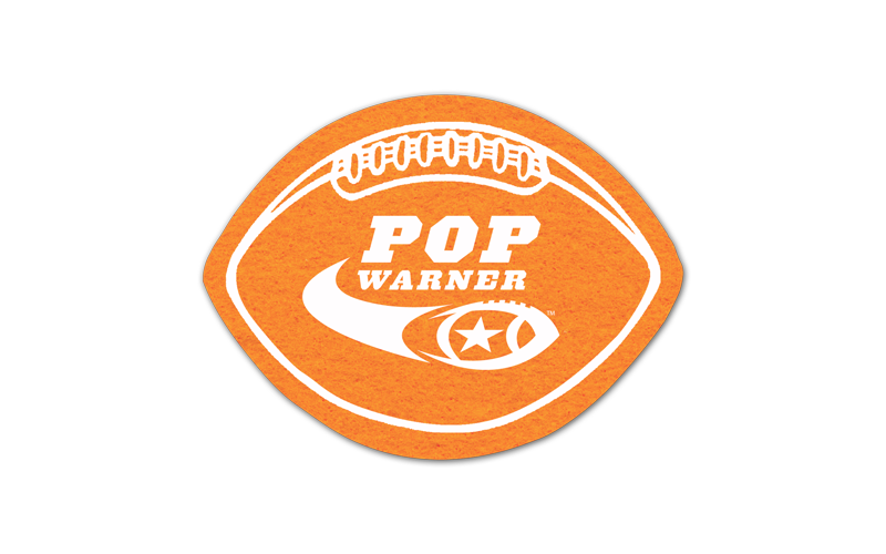 Football Shammy Coaster