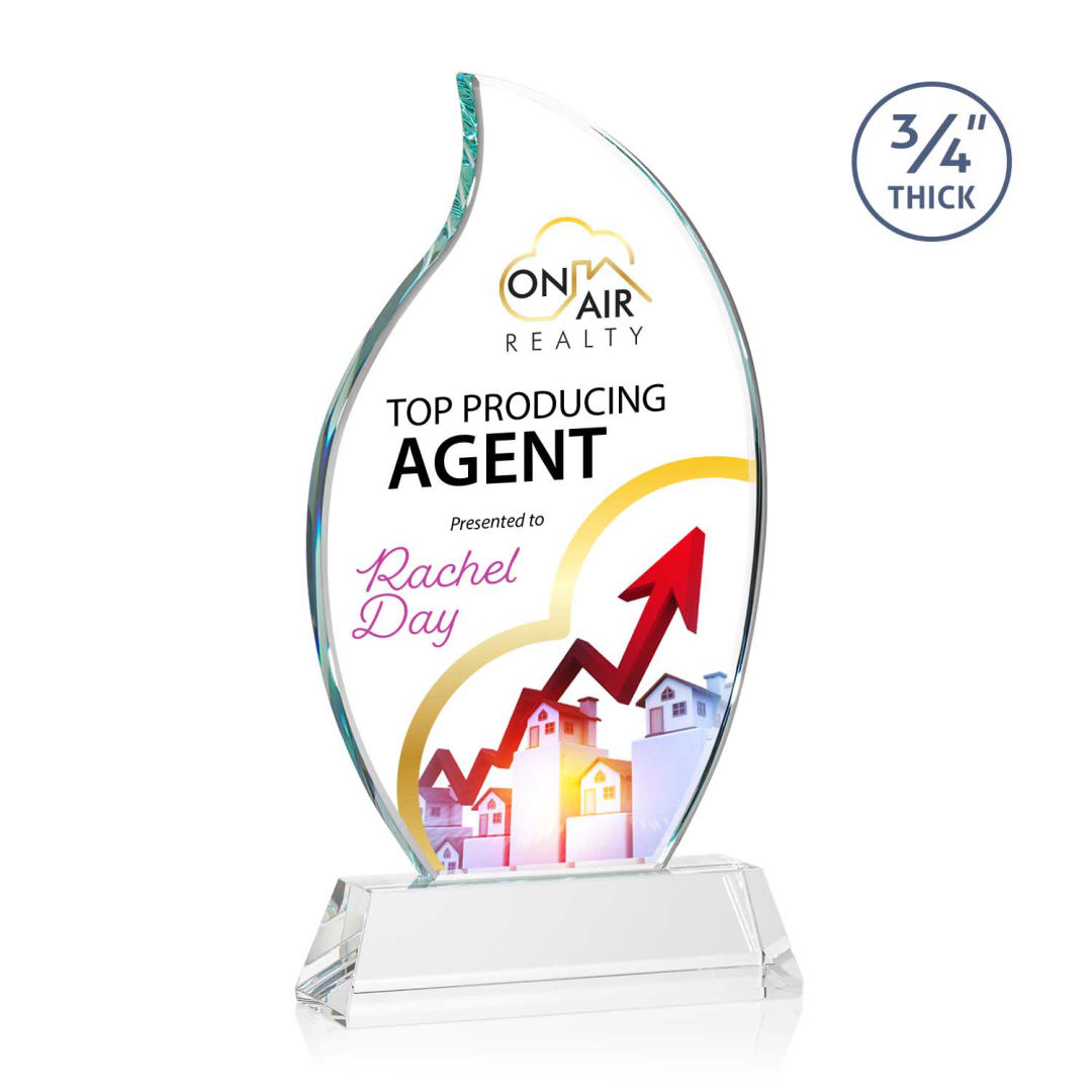 Croydon VividPrint™ Award on Newhaven Base - Clear 2