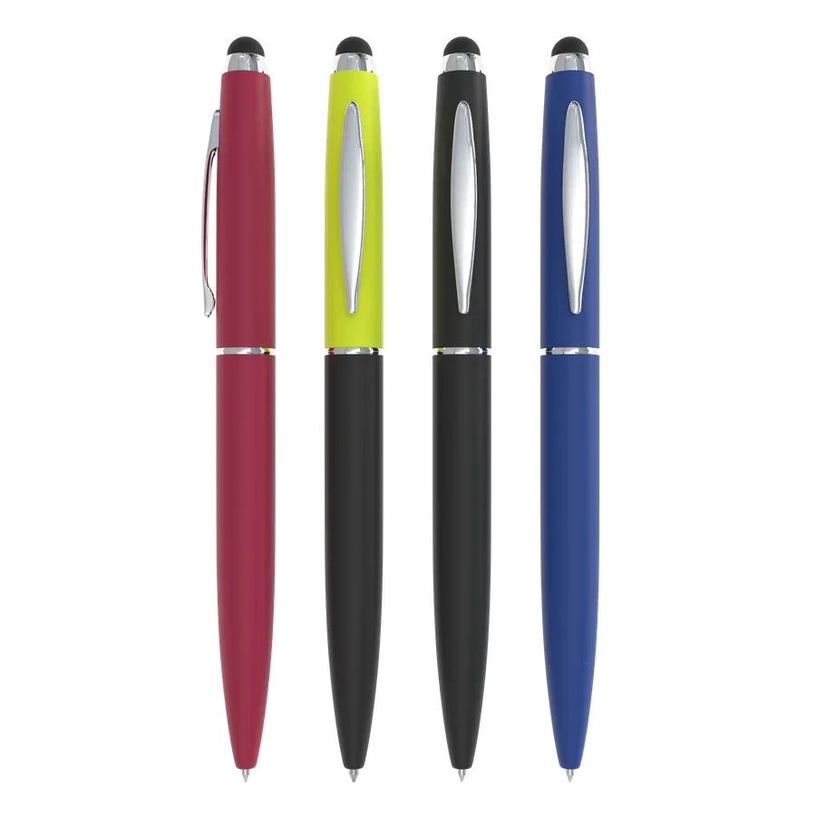 Rubber Coated Ballpoint Pen 5