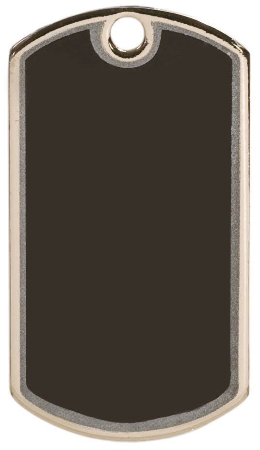 Blank Metal Dog Tag 2