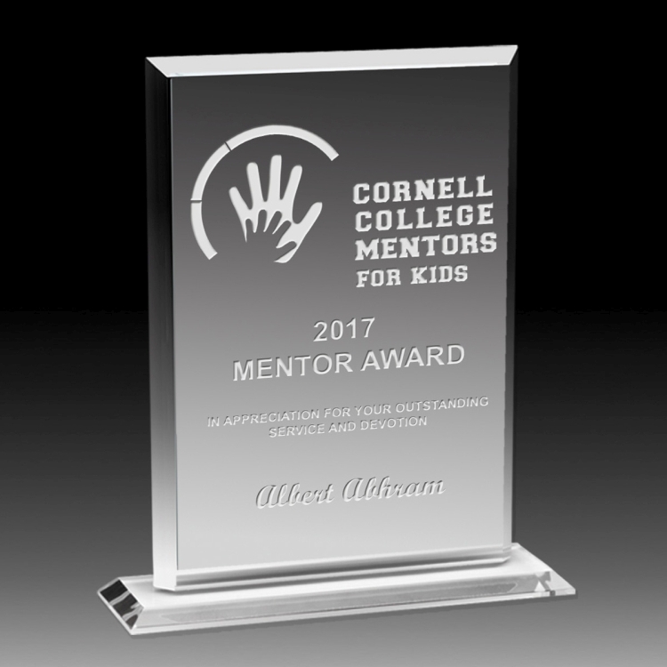 Screen Printed Acrylic Billboard Award - 8 1/4" 6