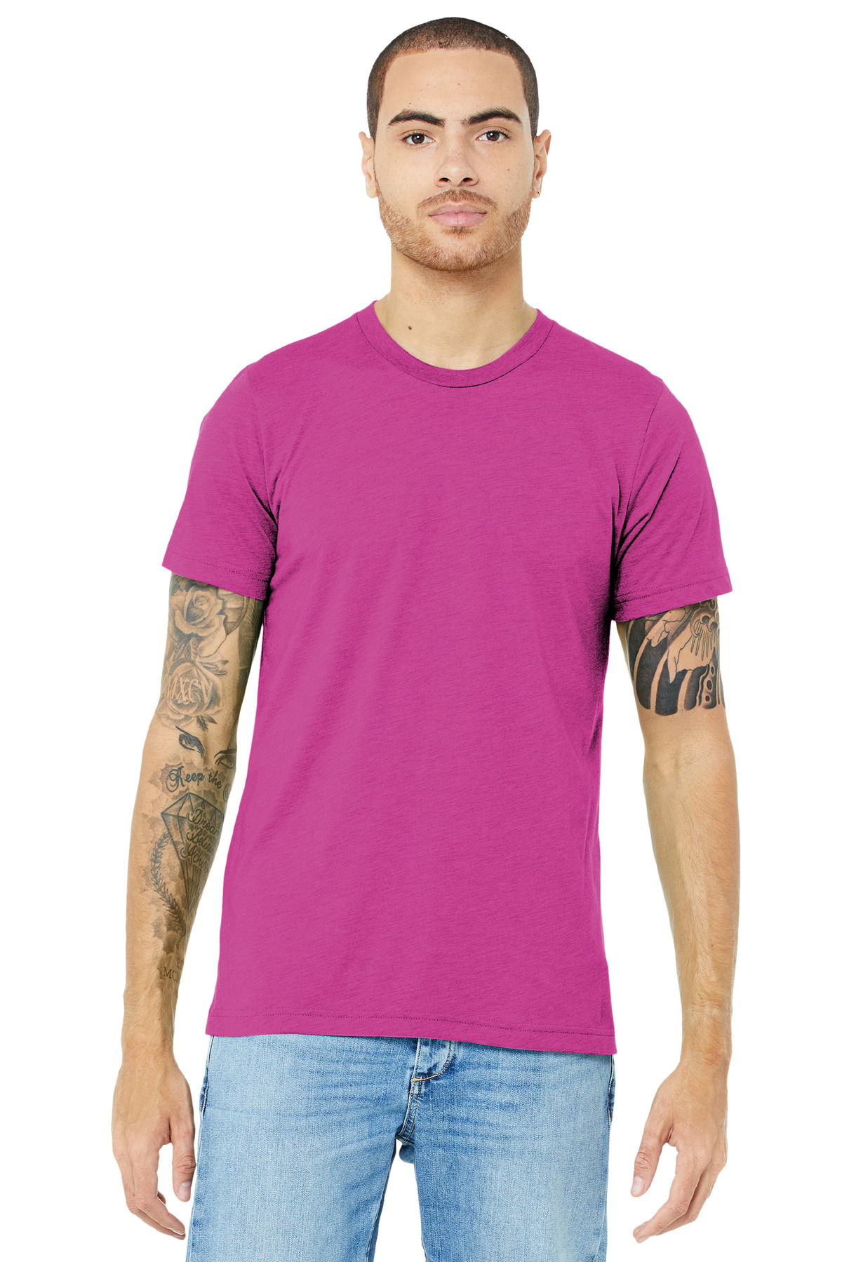 BELLA+CANVAS Unisex Triblend Short Sleeve Tee. BC3413 294