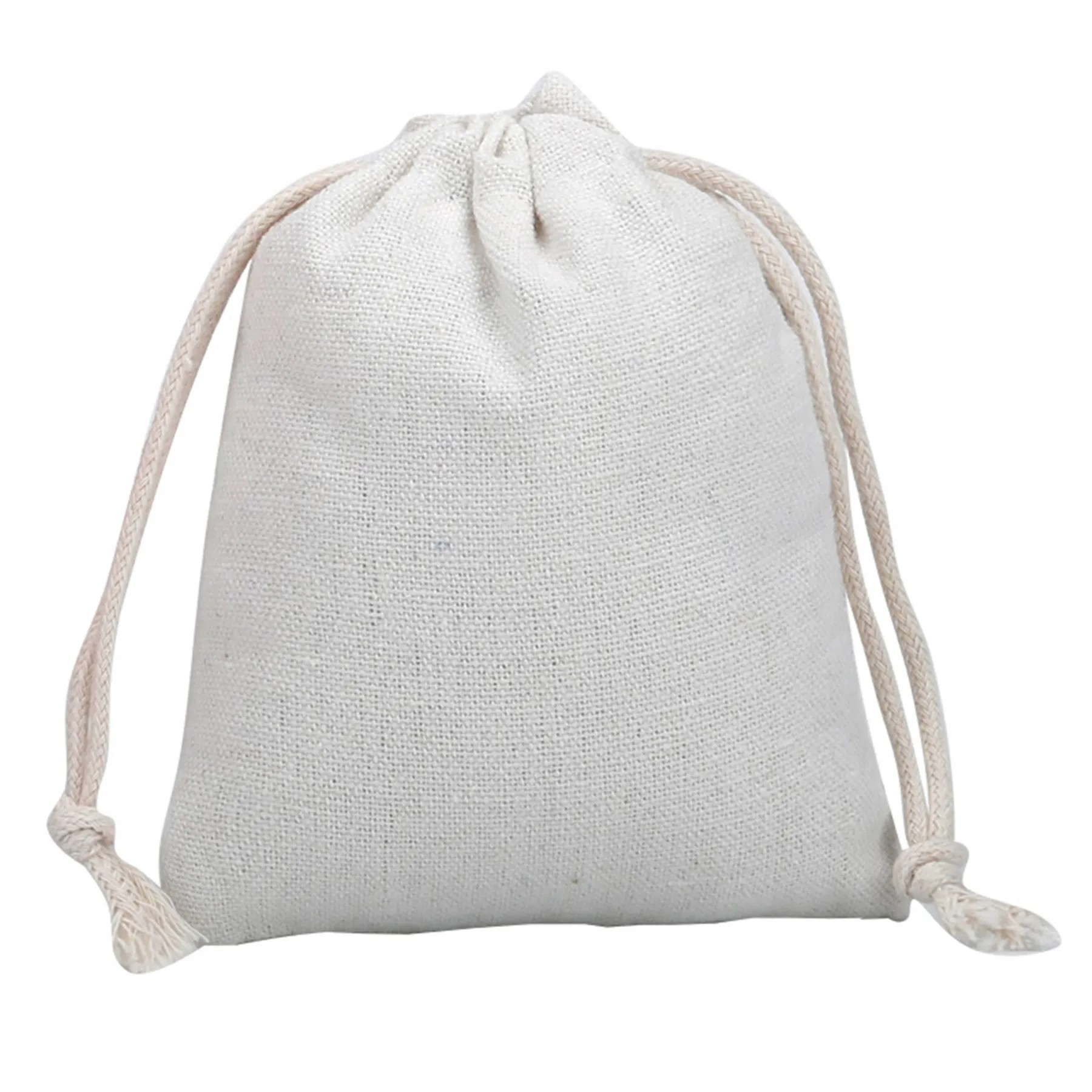 9.84 X 12.59 Inch 8Oz Canvas Drawstring Bag 2