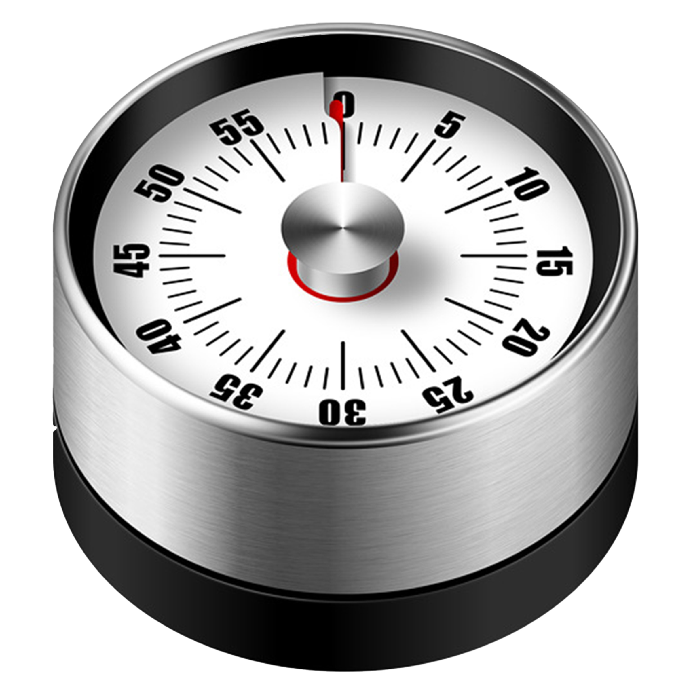 Stainless Steel Mechanical Magnetic Timer 4
