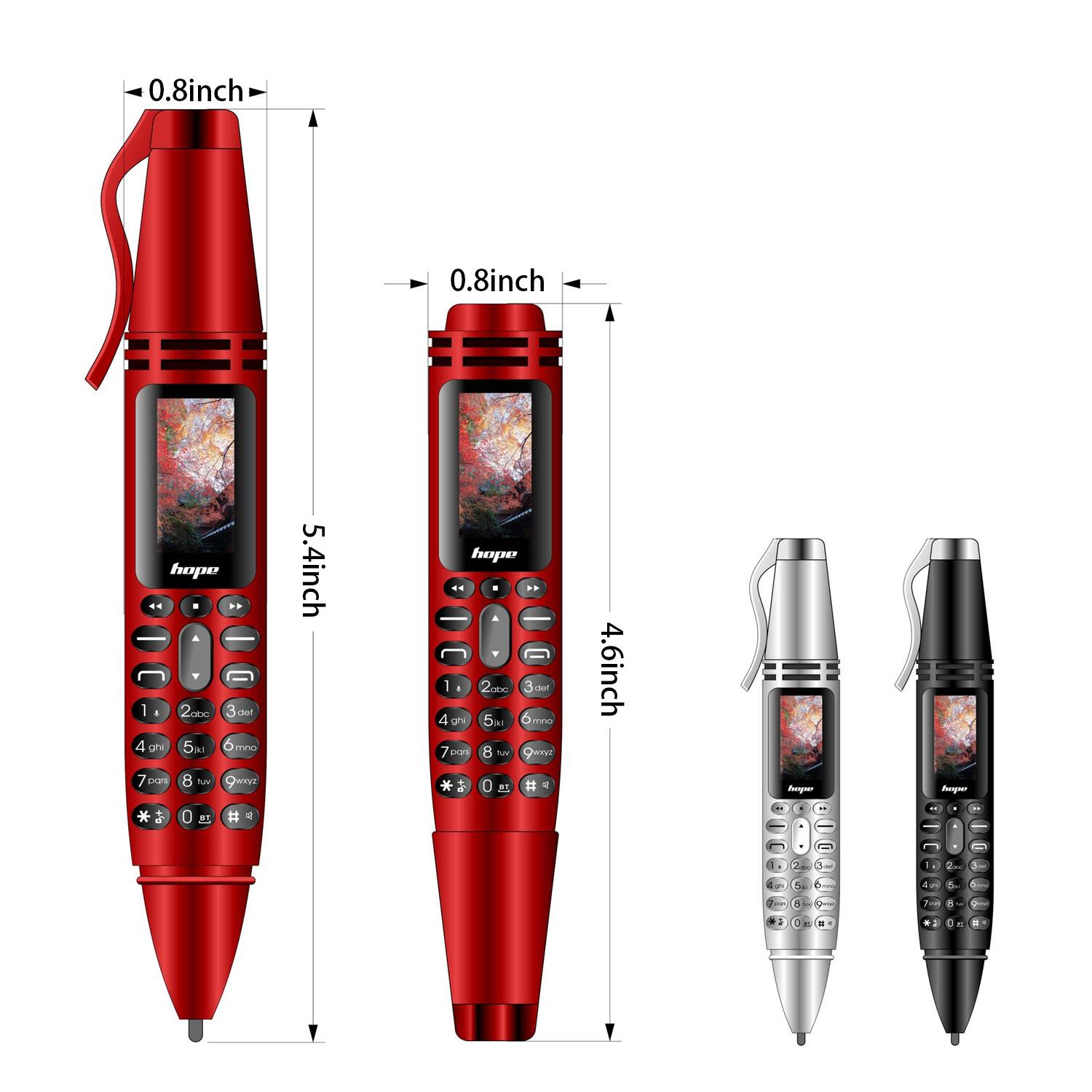 Creative Pen Mini Keyboard Phone Tool 1