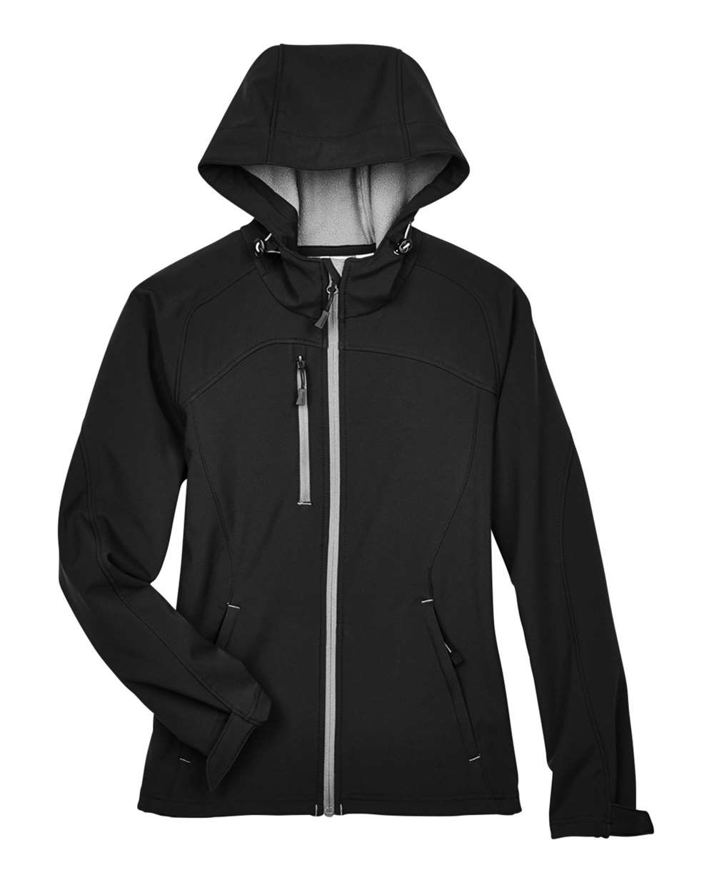 Women's Prospect Two-Layer Fleece Bonded Soft Shell Hooded Jacket - 78166 8