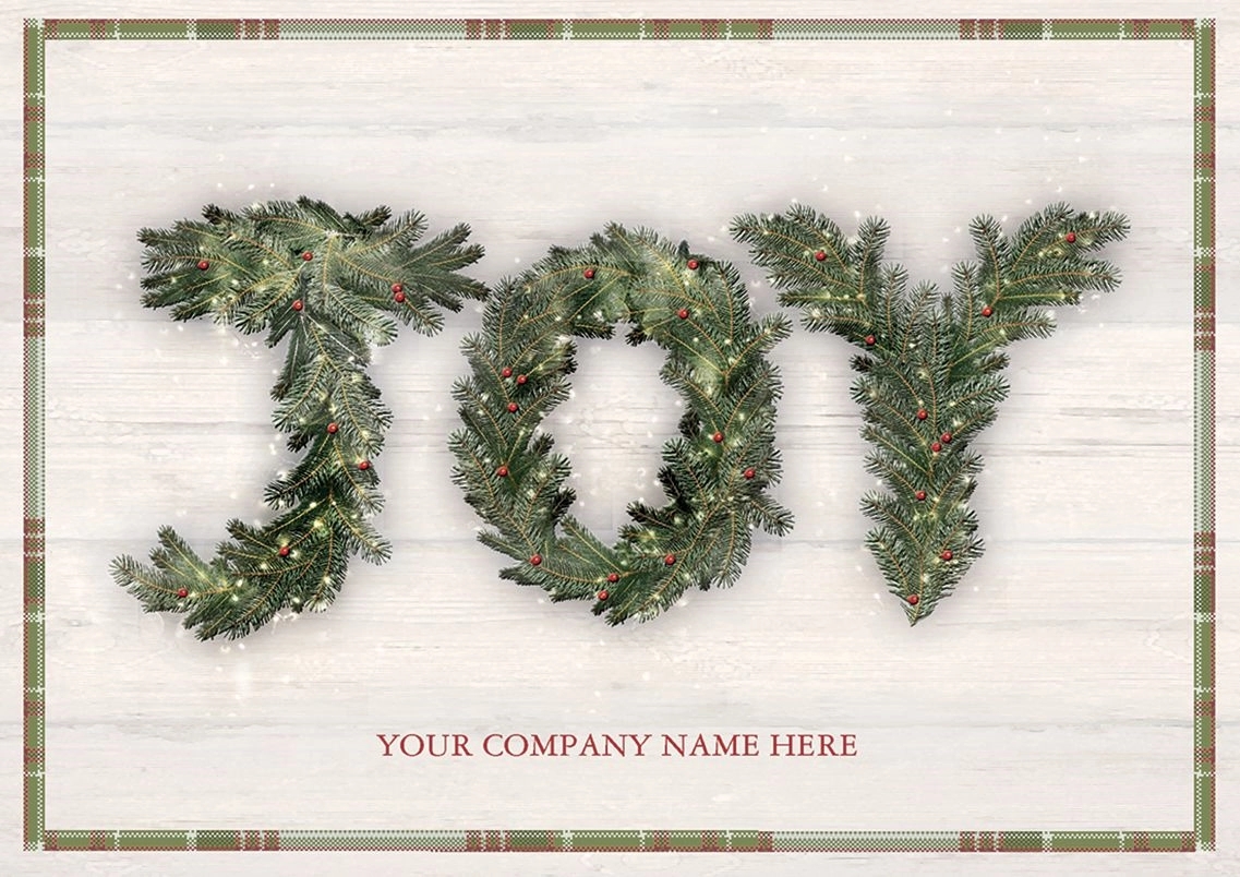 Pining for Plaid Holiday Cards 2