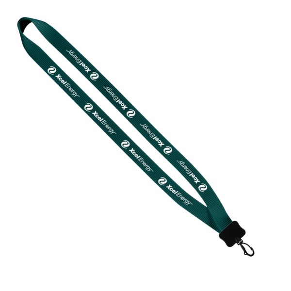 3/4" Smooth Nylon Lanyard with Plastic Clamshell & Swivel Snap Hook 25