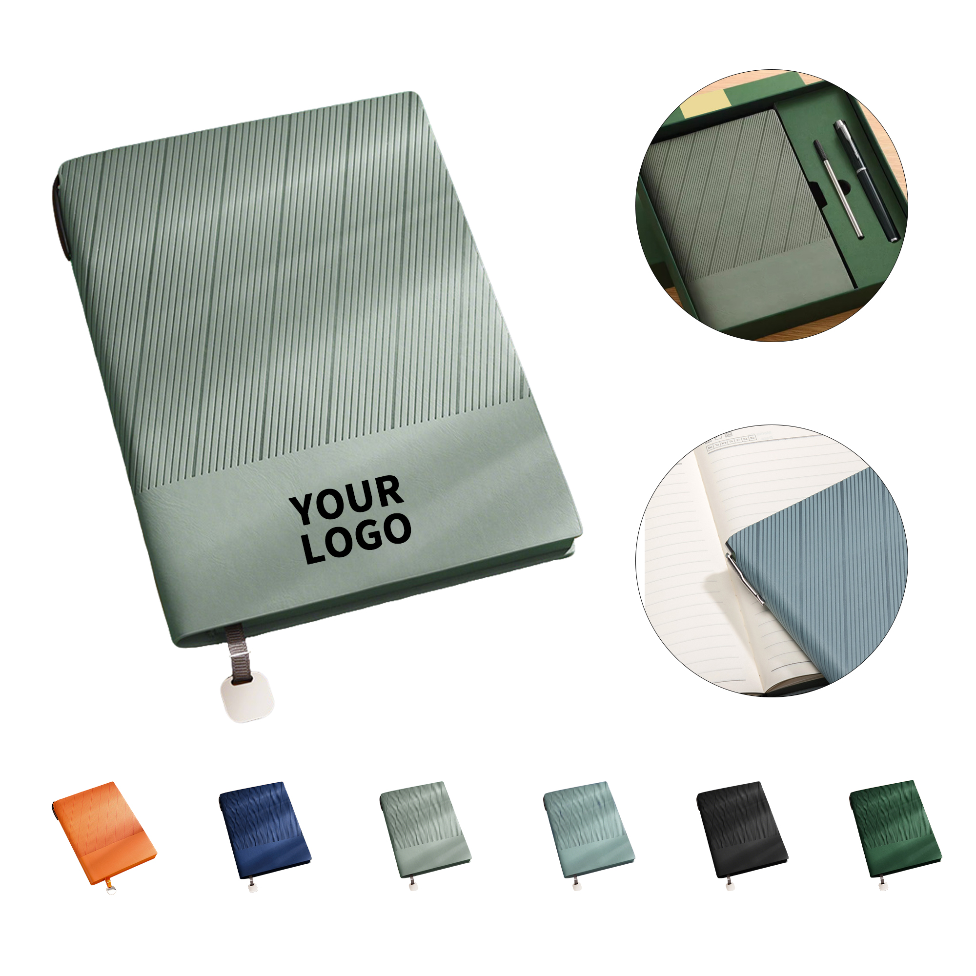 Soft Cover Business Notebook 8.3 x 6.3" 2