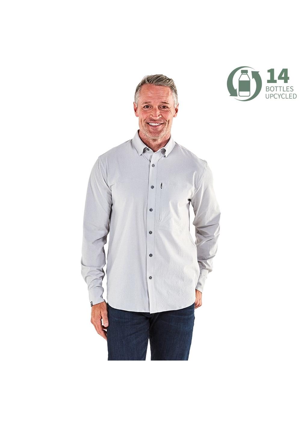 Storm Creek Men's Naturalist 4-Way Stretch Long Sleeve Outdoor Shirt 14