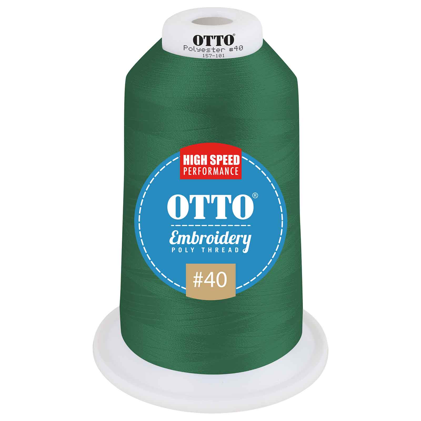 OTTO Embroidery Poly Thread #40 5,500 yd. King Cone 1017