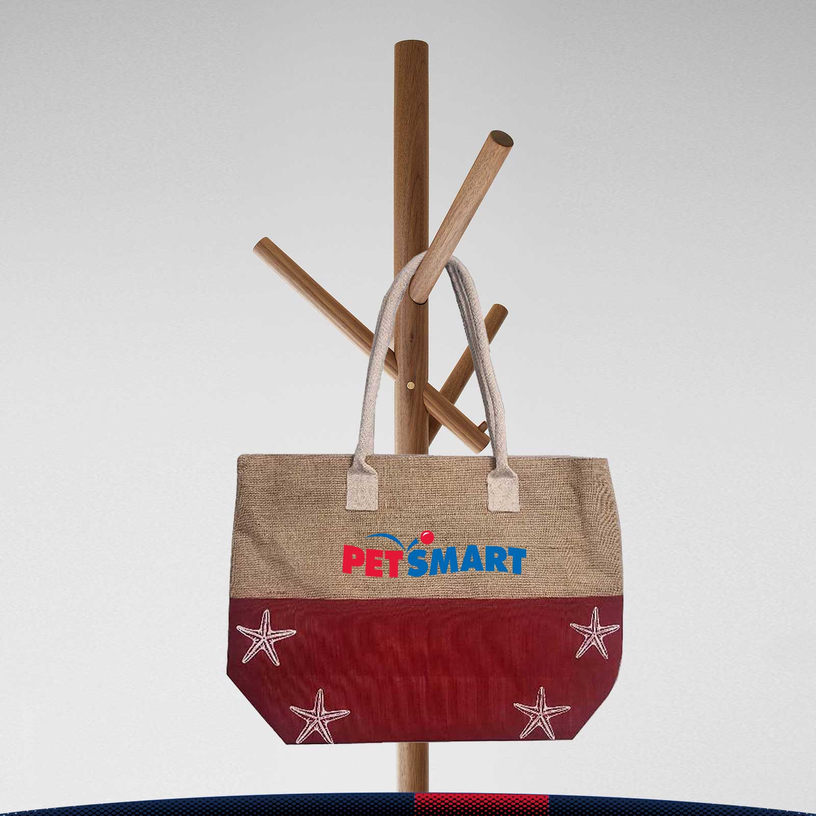 Phaty Jute Tote Bag, custom tote bag with logo imprint 4