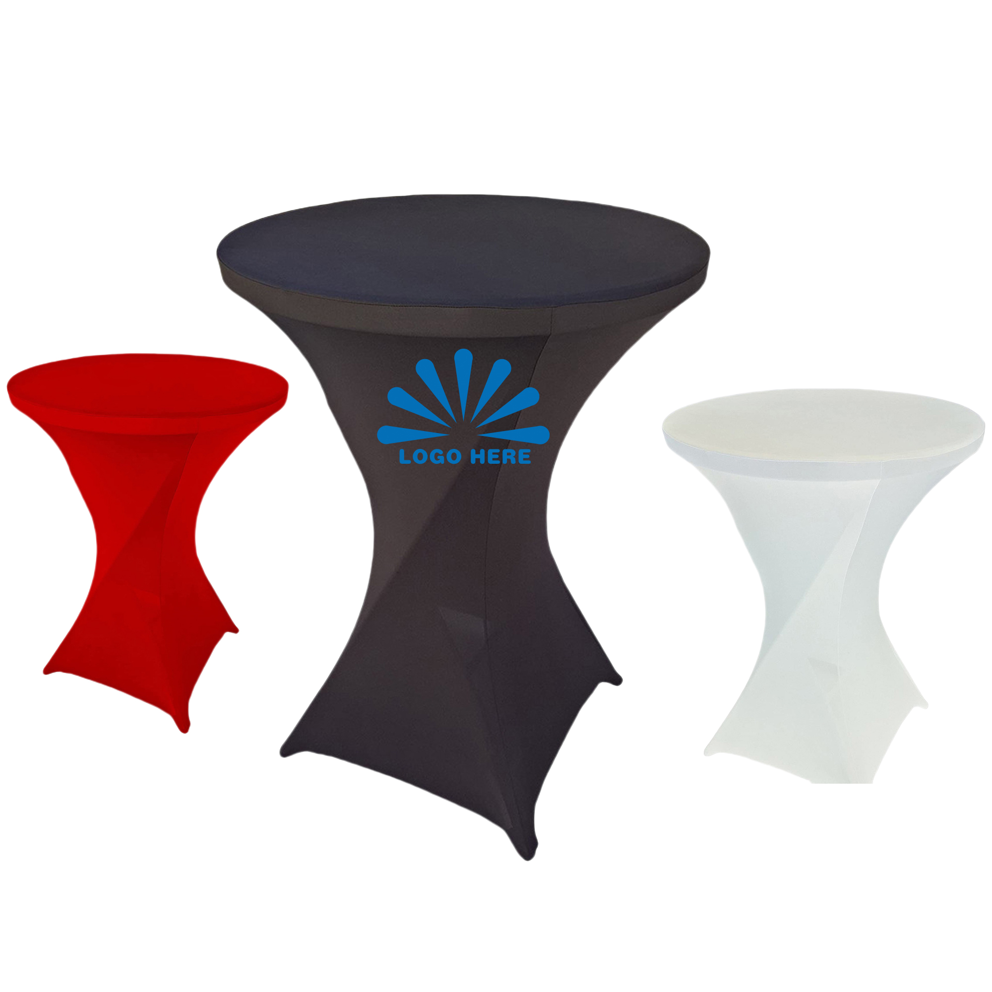 32in Custom Full Color Round Tablecloth MOQ1 3