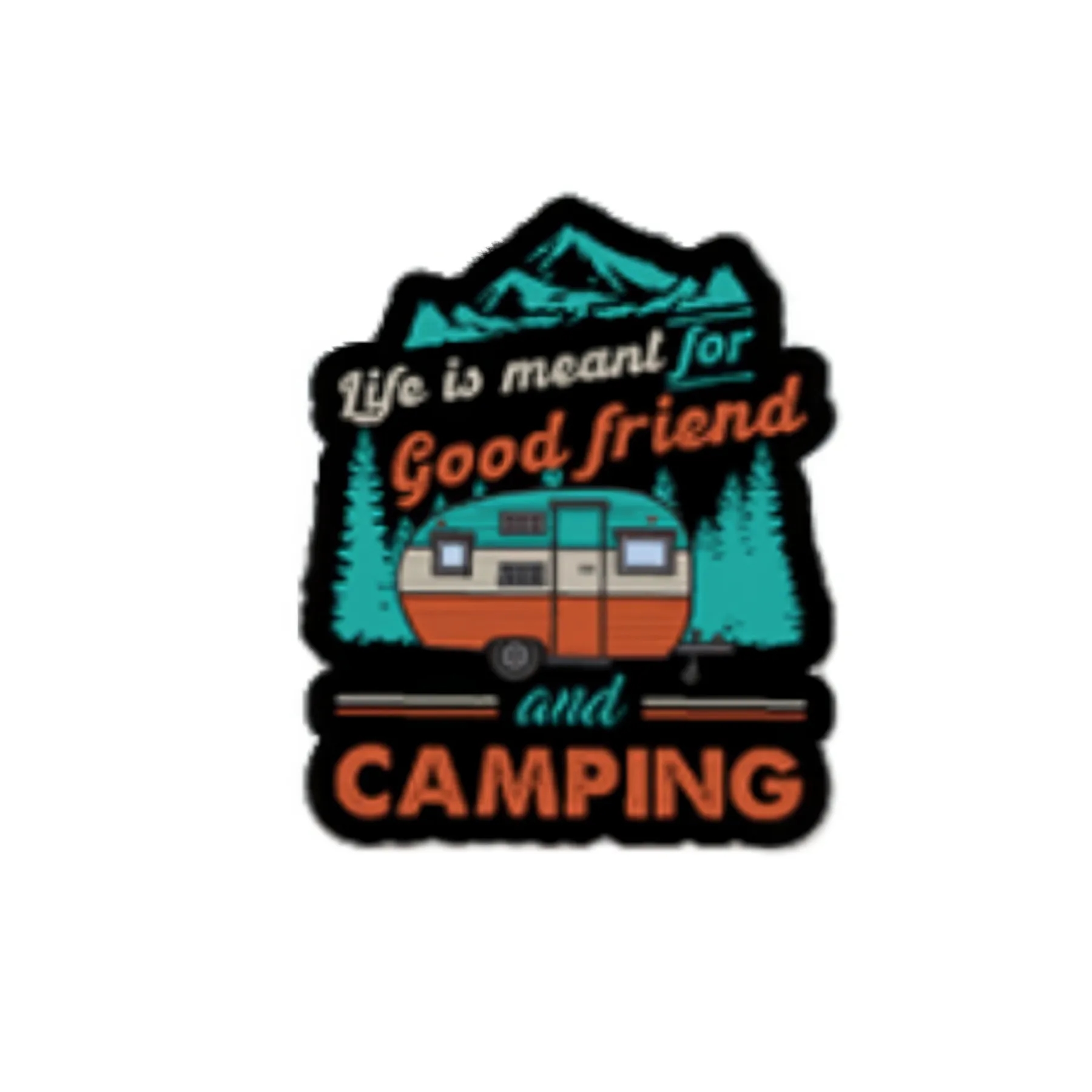 Waterproof Outdoor Camping Graffiti Sticker 6