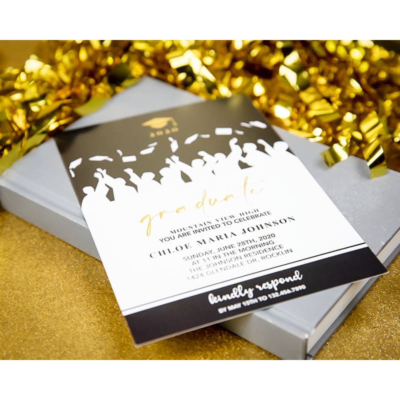 Custom Full Color 5 X 7 Inch Invitation Cards 60