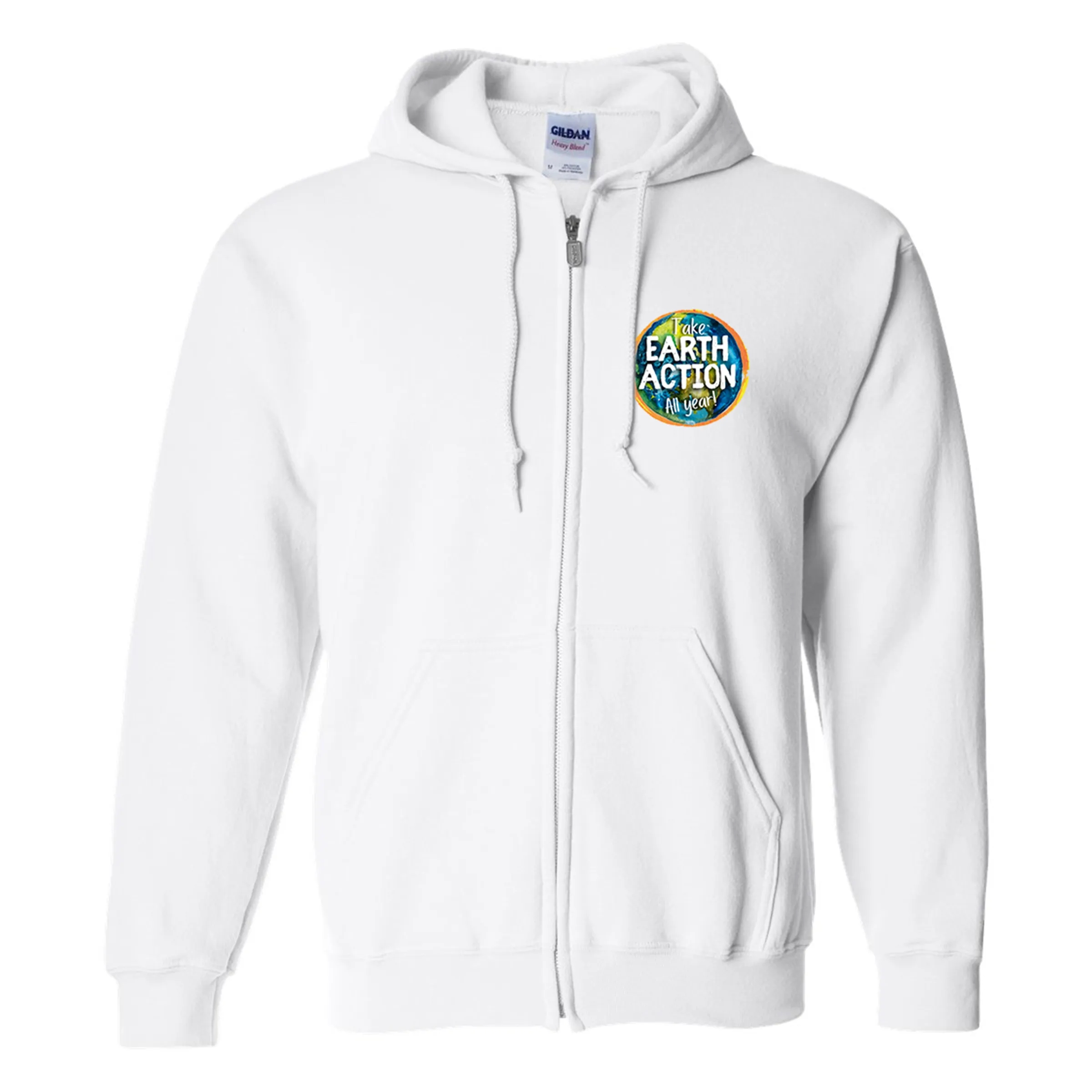 Gildan(R) - Heavy Blend(TM) Full-Zip Hooded Sweatshirt, custom hoodie or sweatshirt with logo imprint 31