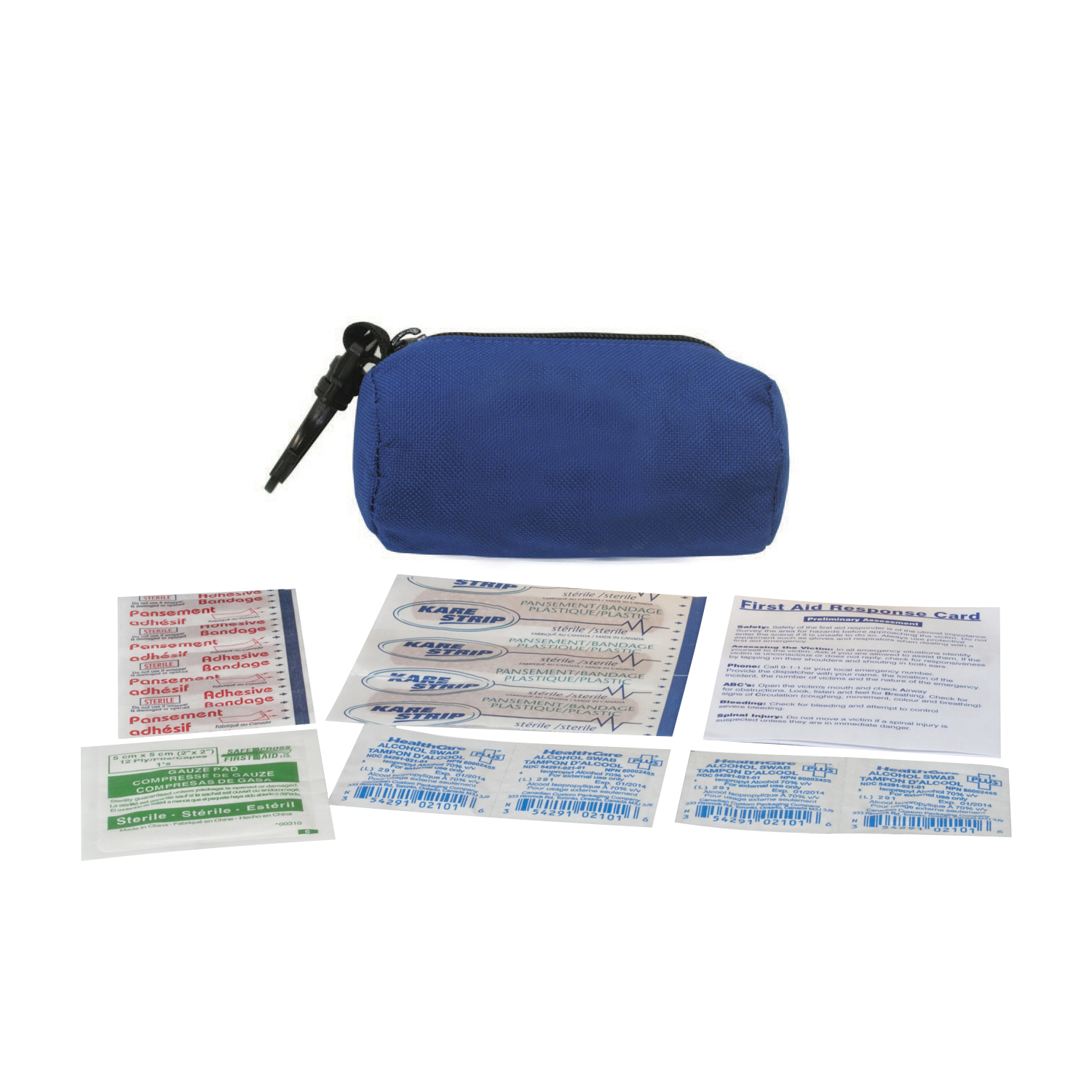 Mini Barrel Bag Personal First Aid Kit #1 (15 Pieces) 5
