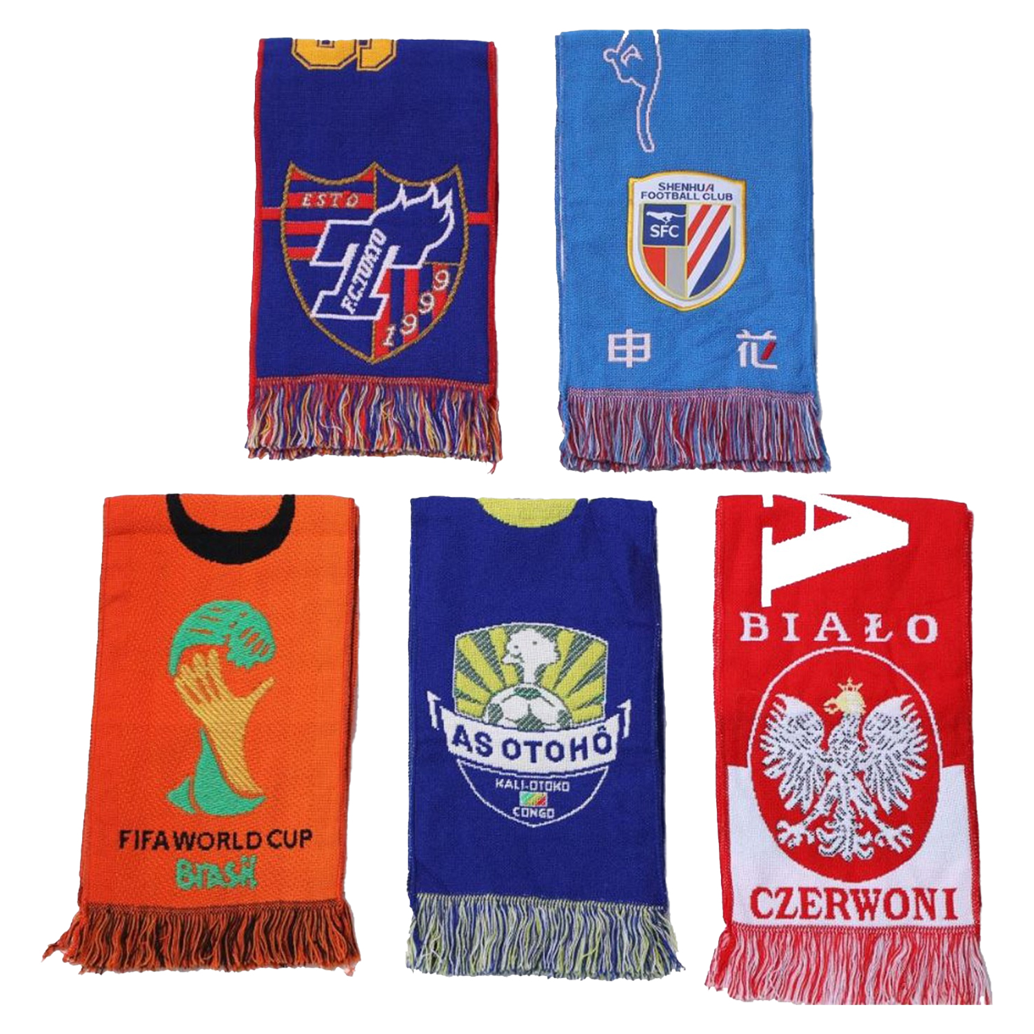 Warm Woven Scarf w/ Tassel 2
