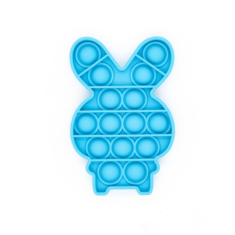 Rabbit Shape Silicone Push Pop Bubble Toy 4