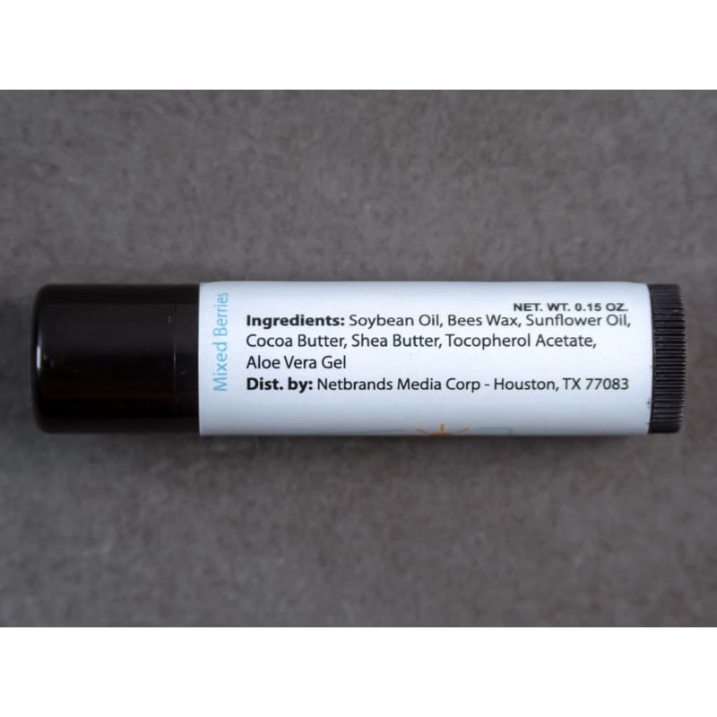 Flavored Beeswax Lip Balm - Full Color 64