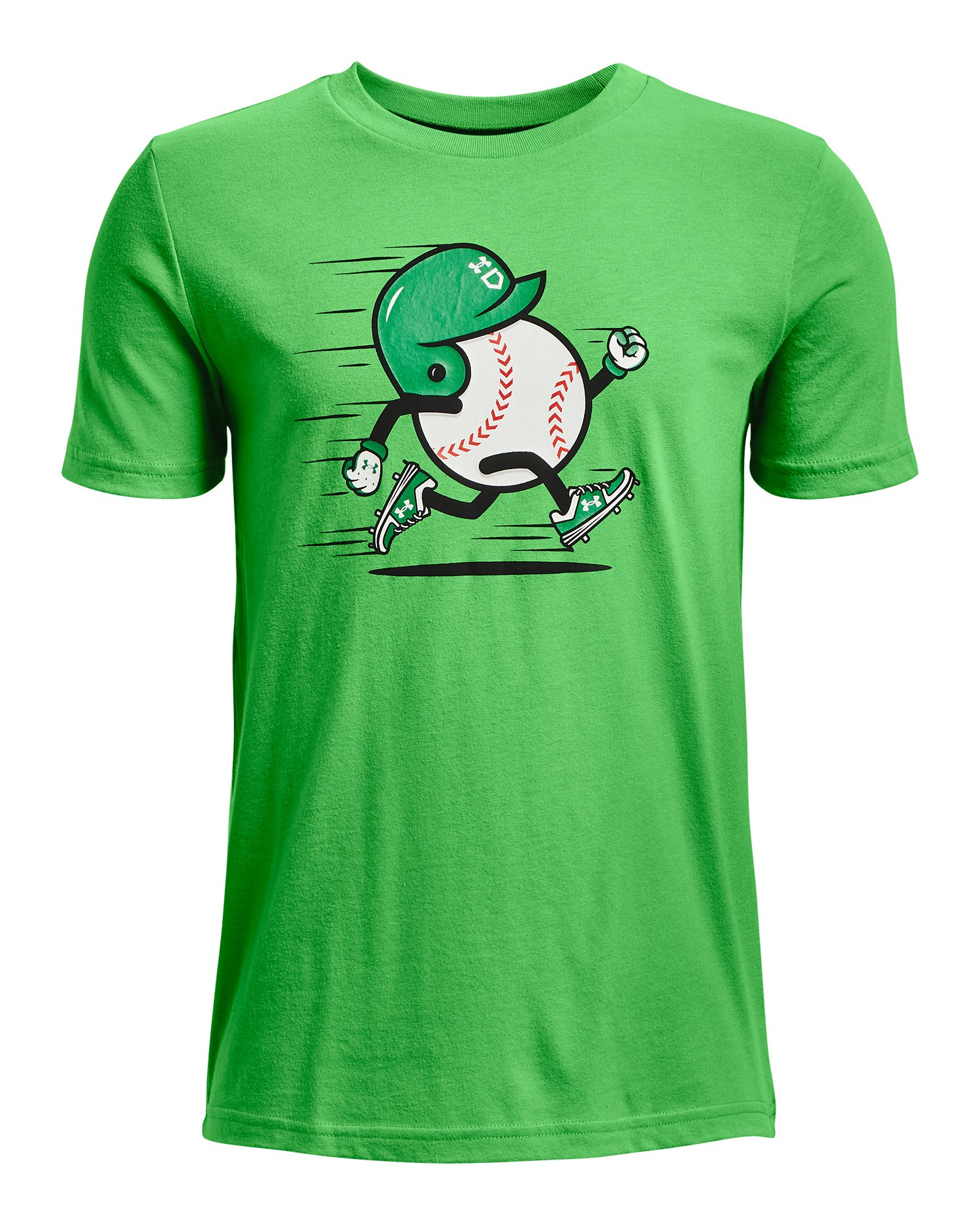 UA Baeball Runner Boys' Short Sleeve 2