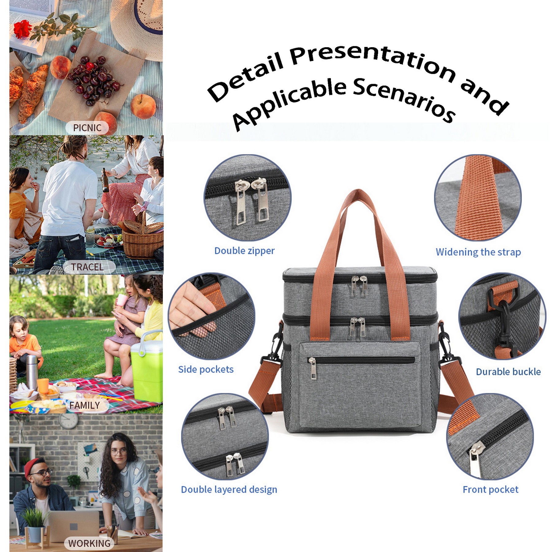Double Layer Simple Thermal Insulation Bag 3