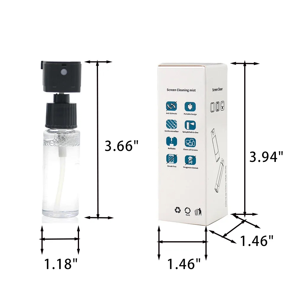 2 In 1 Screen Spray & Wipe Cleaner 6