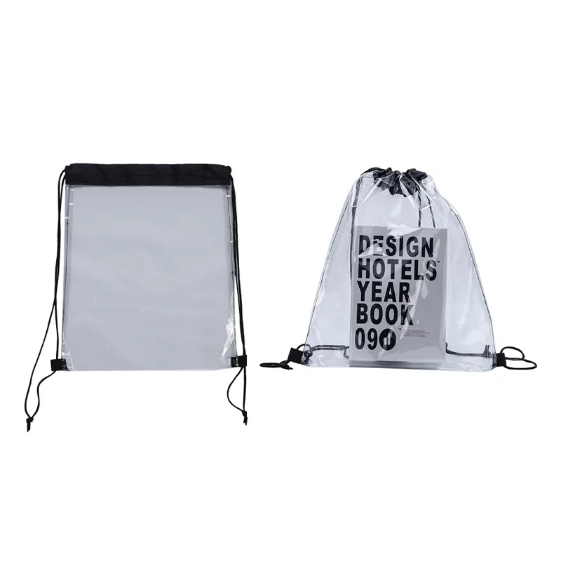Clear Stadium Drawstring Backpack 1