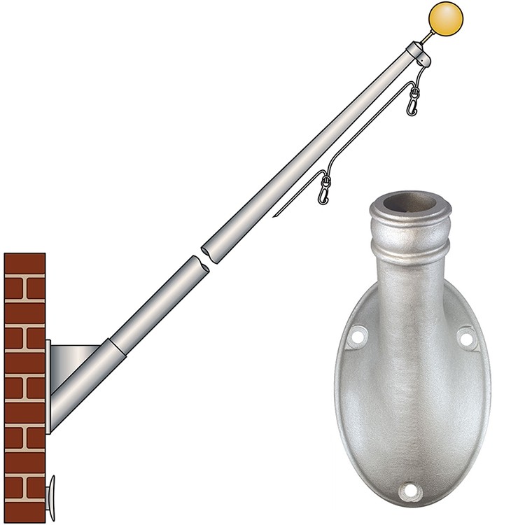 10' Outrigger Wall Mount Series (Ecom10) 1