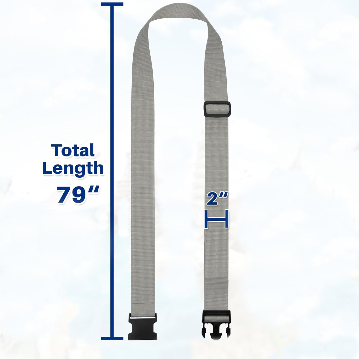 Durable Polyester Luggage Straps 7