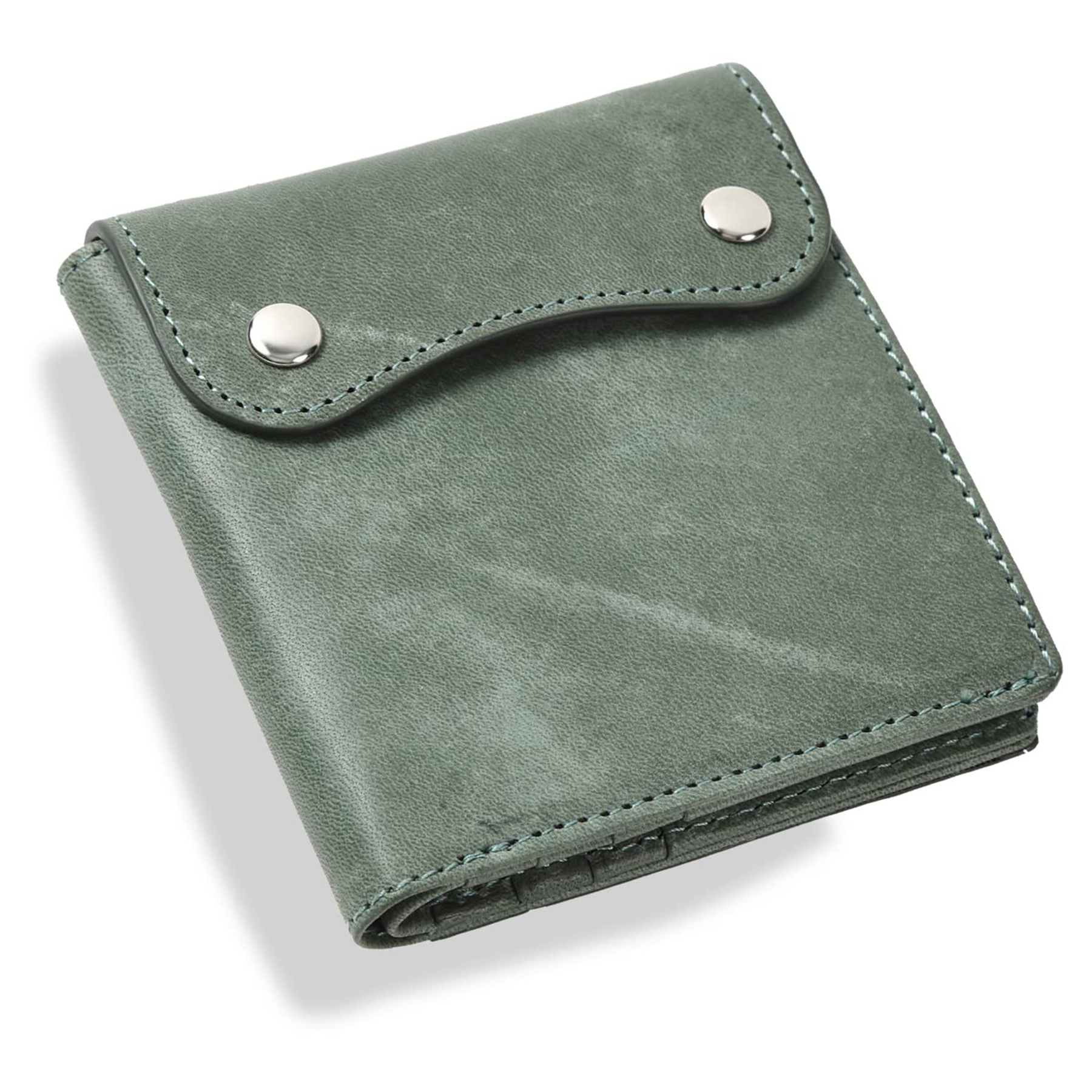 Genuine leather multi card short handbag 6