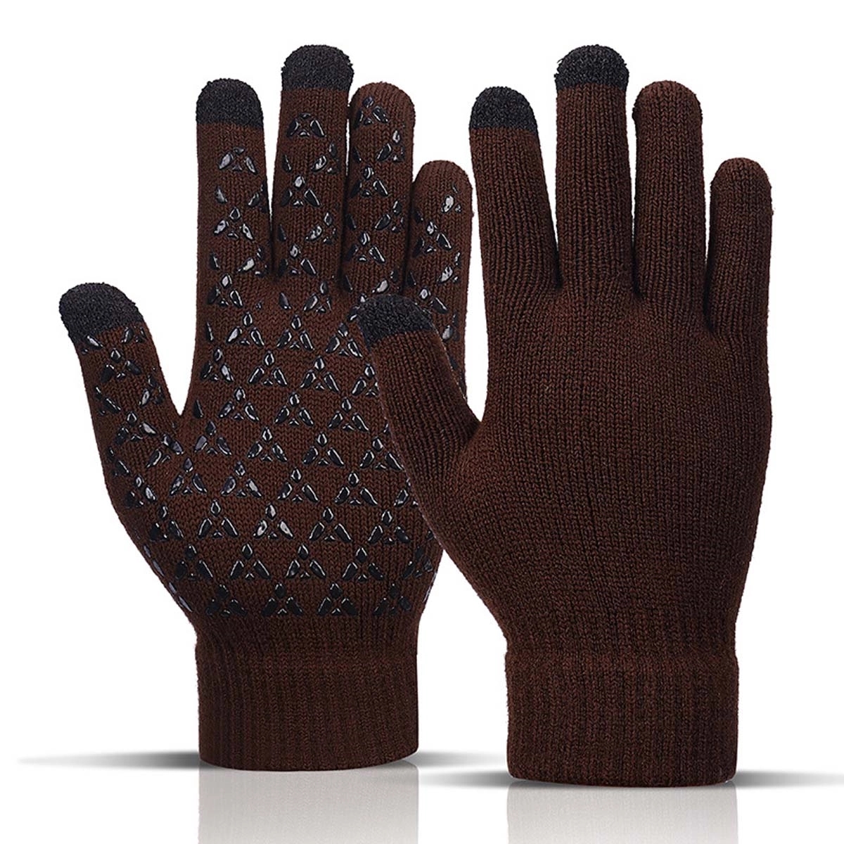Winter Acrylic Knit Gloves 8