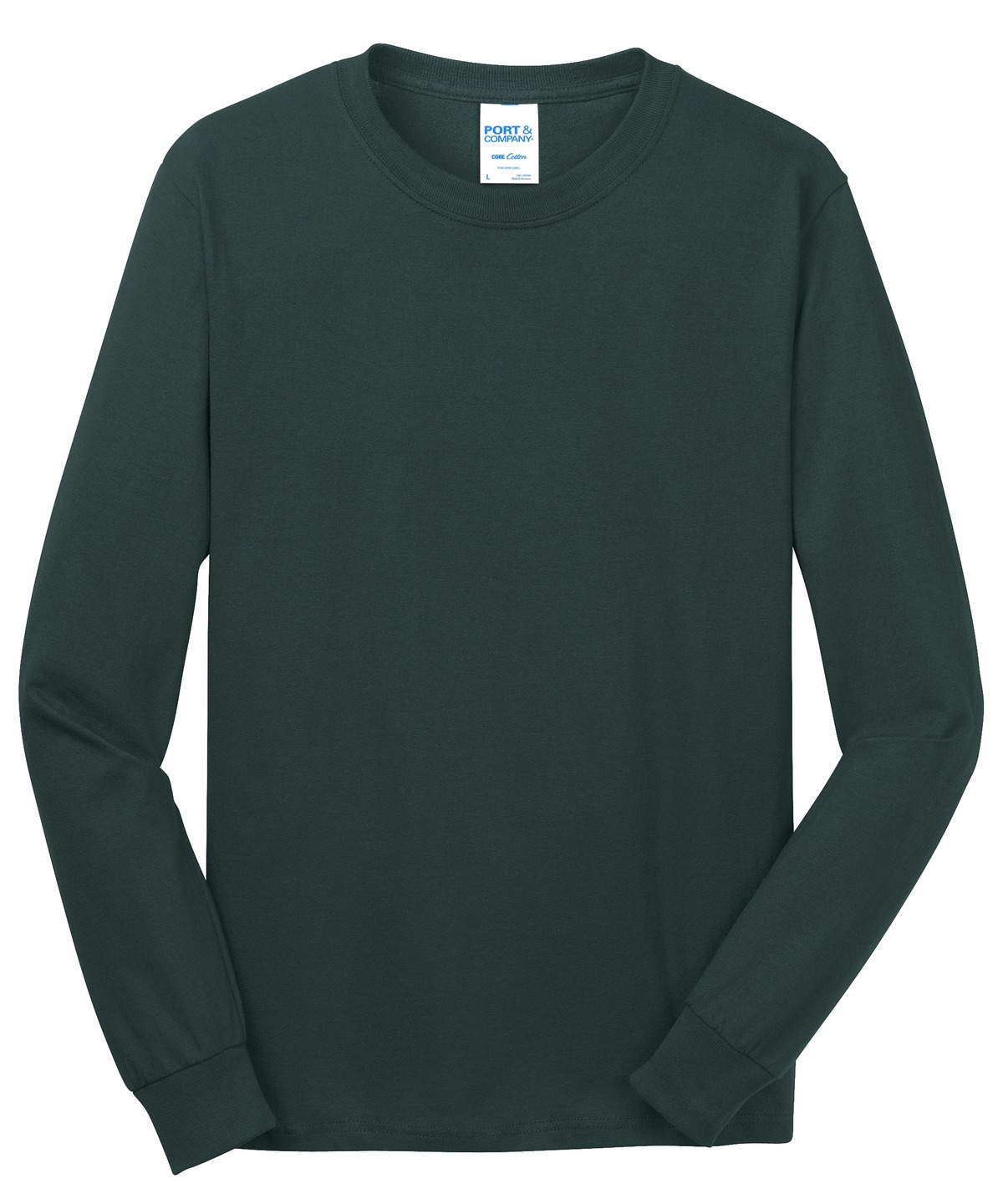 Port & Co Long Sleeve Core Cotton Tee. PC54LS 78