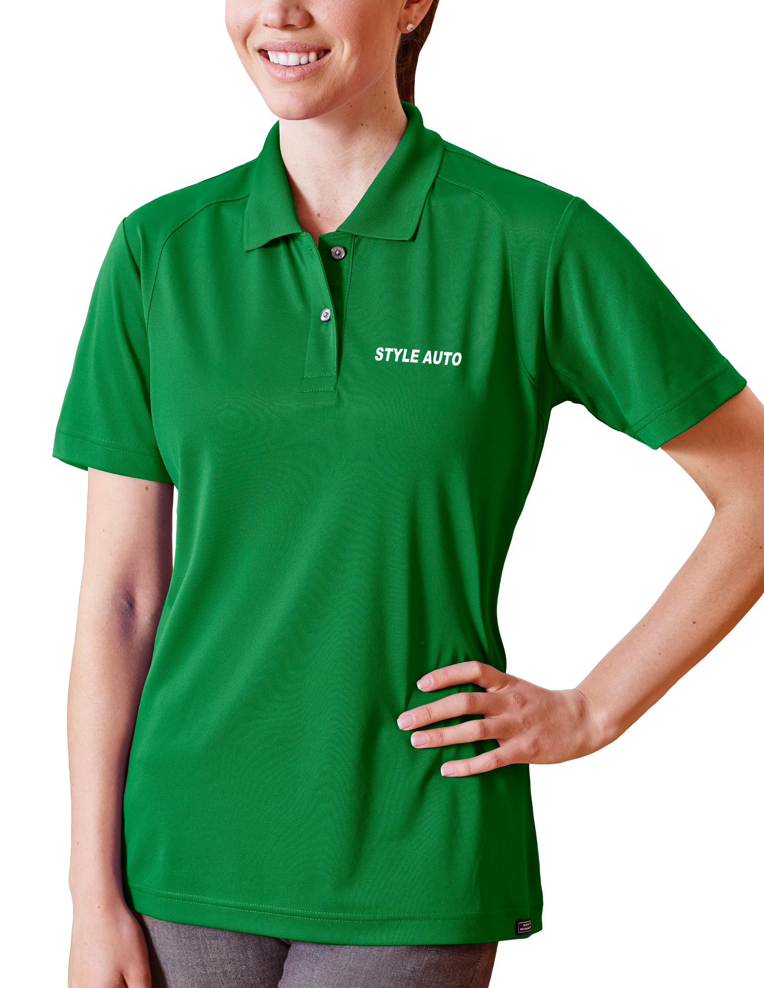 Ladies' Style-Auto Hybrid Cooler Polo Shirt 7