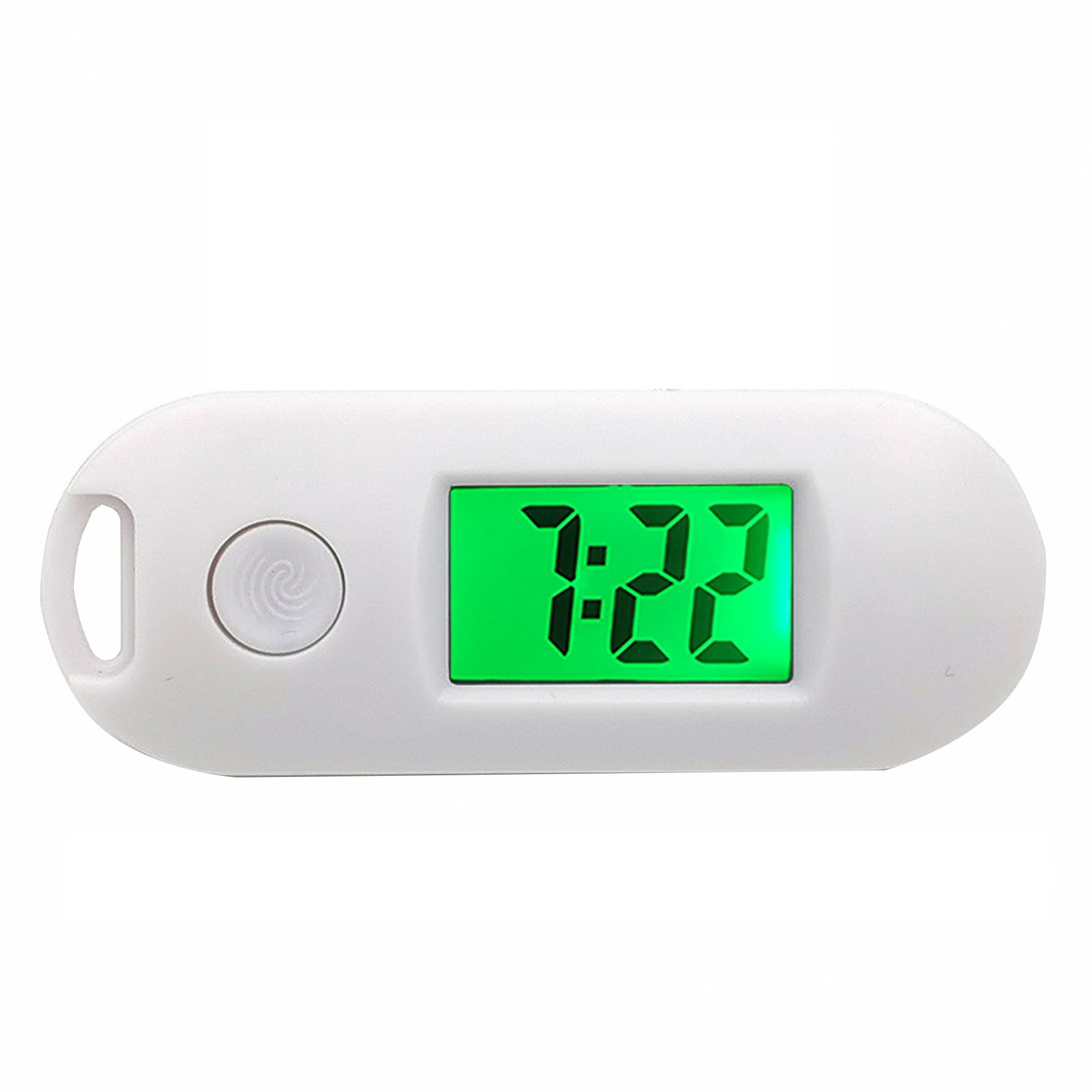 Portable Capsule Digital Keychain Clock 6
