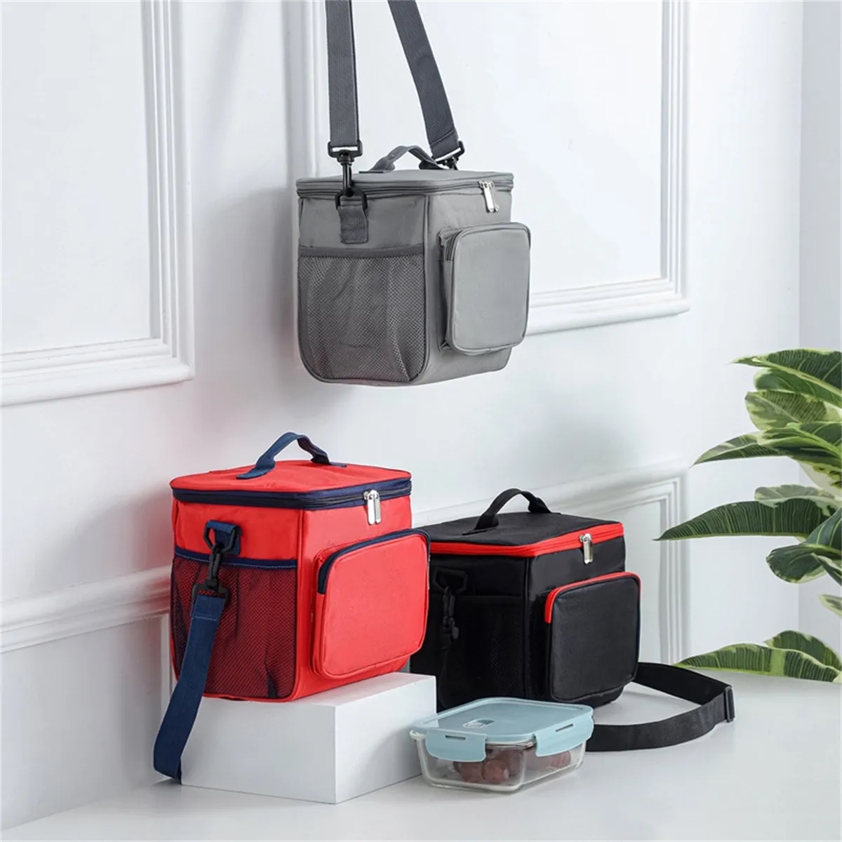 Insulated Lunch Bag for Men Women Reusable Box 6