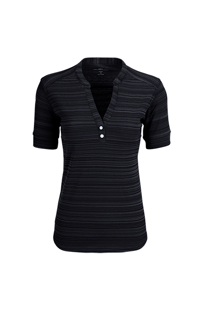 Women's Vansport Strata Textured Henley 27