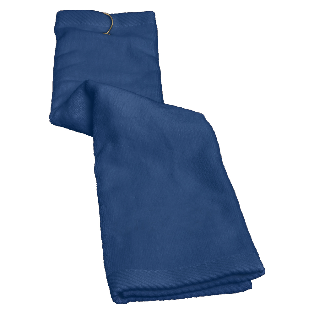 Turkish Trifold Colored Golf Towel 16" x 25" 16