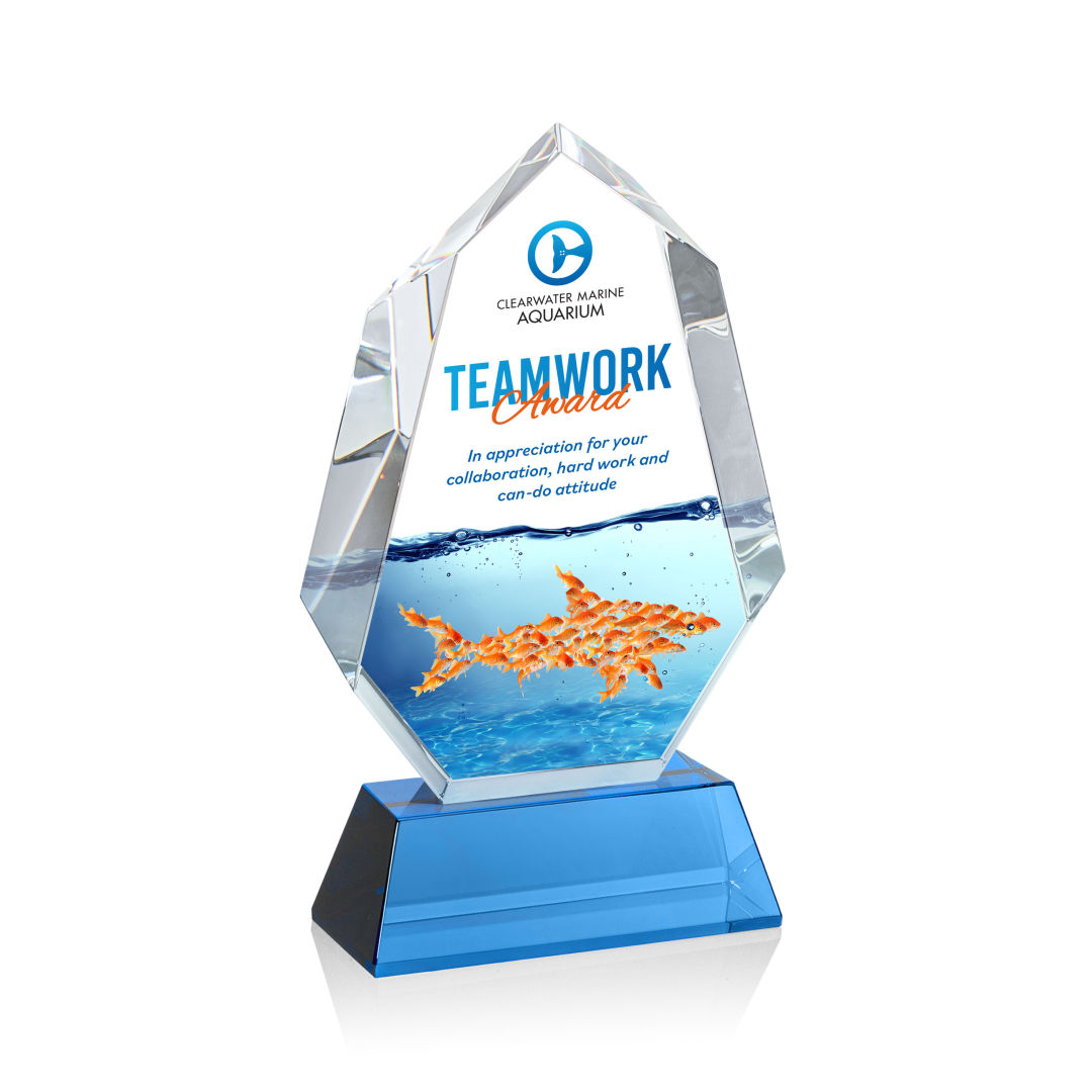 Norwood VividPrint™ Award on Newhaven Base - Sky Blue 7