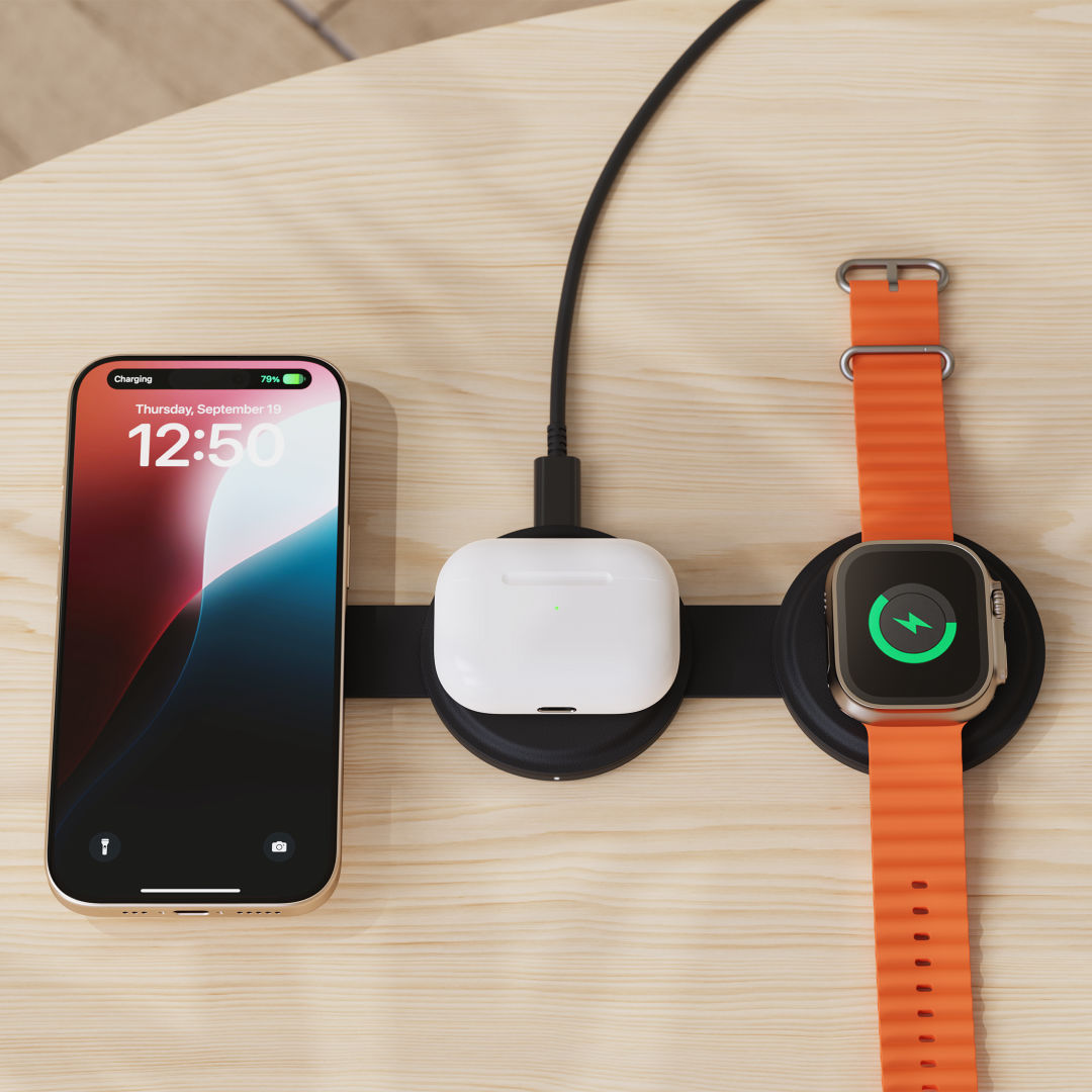 SATECHI® OntheGo™ 3-in-1 Wireless Charger 3