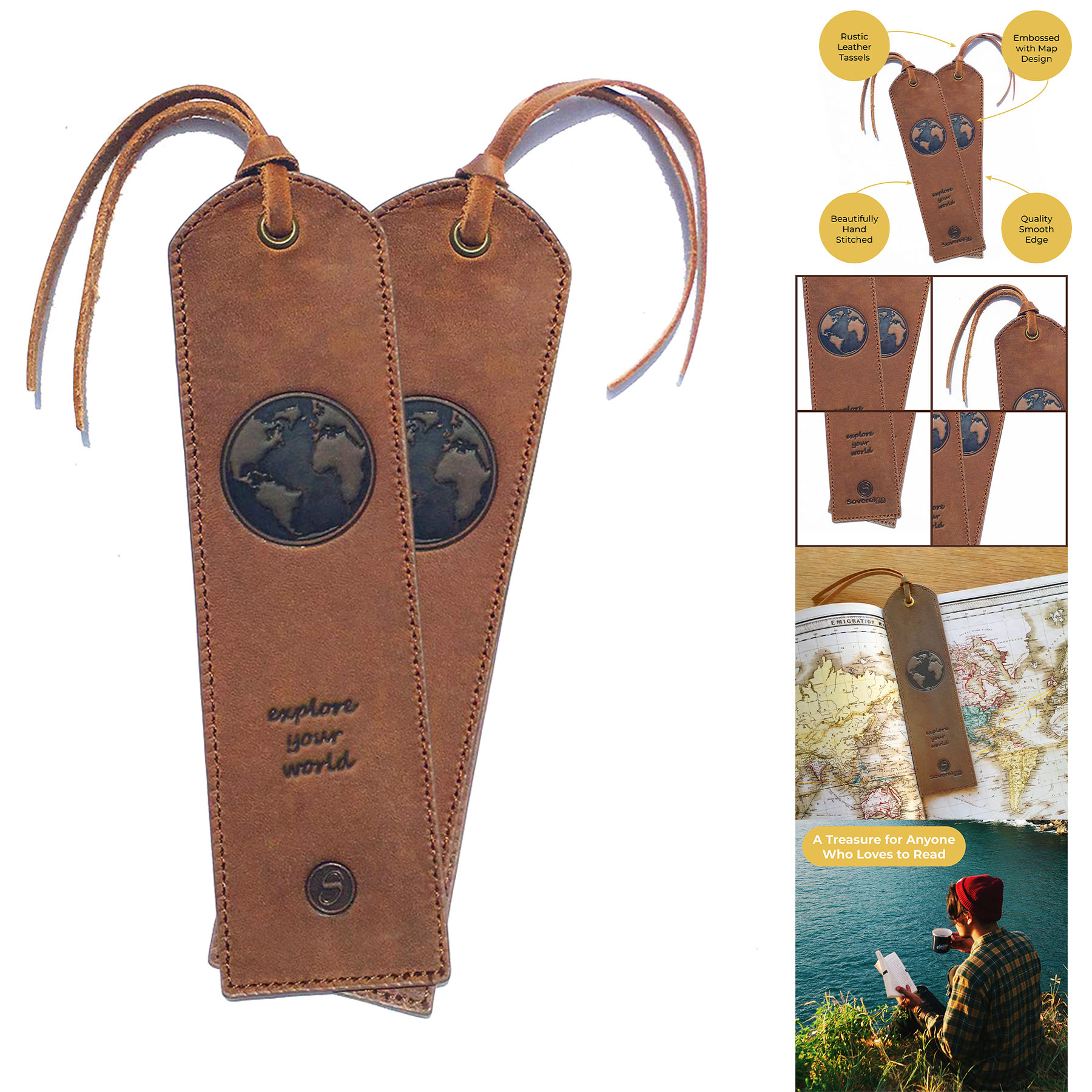 Leather Bookmark 2