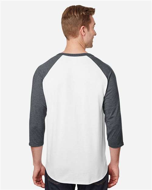 Premium Blend Ringspun Three-Quarter Sleeve Raglan Baseball T-Shirt - 560RR 5