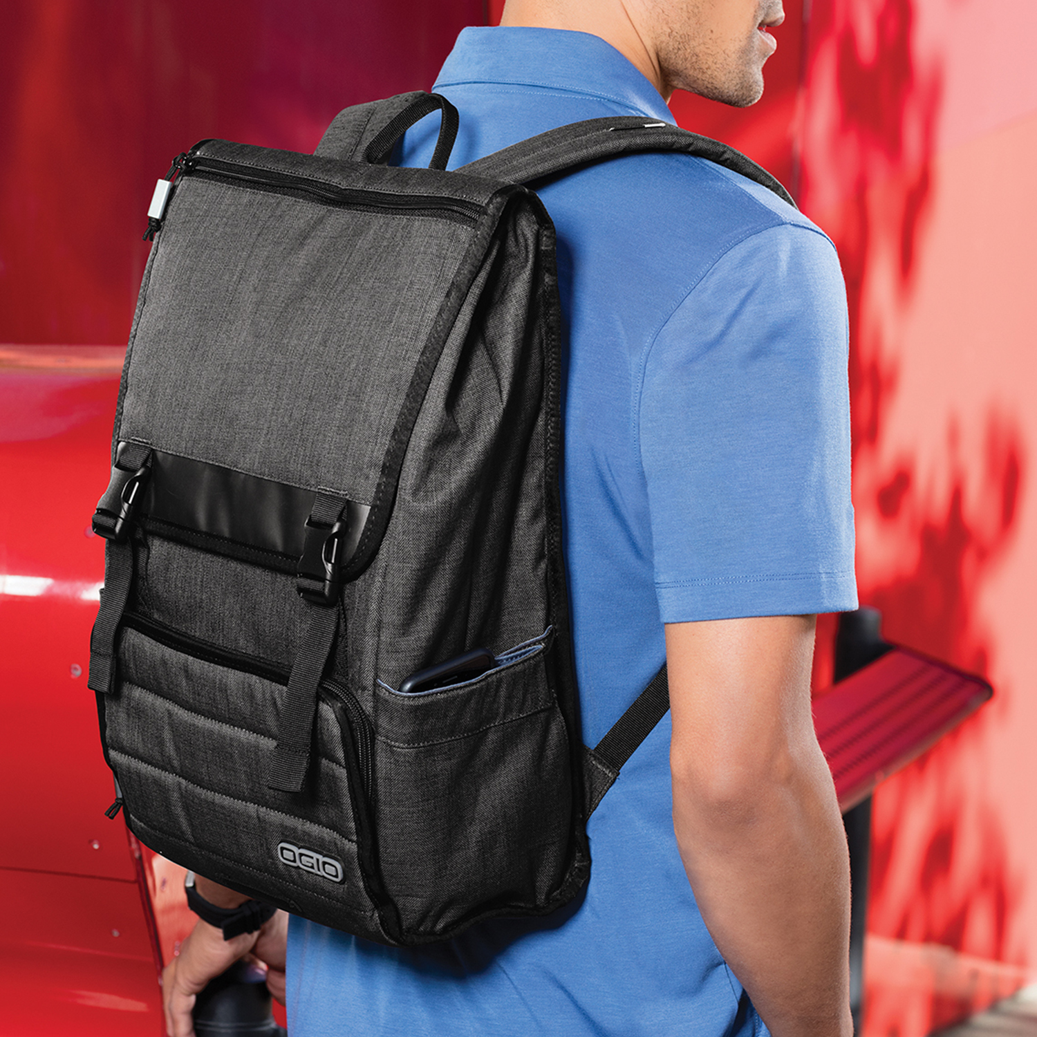 OGIO® Backpack With Padded Laptop Pocket 3