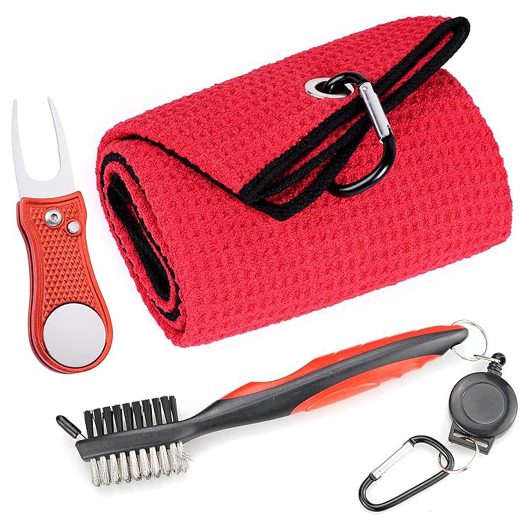 Golf Towel Brush Tool Kit 2