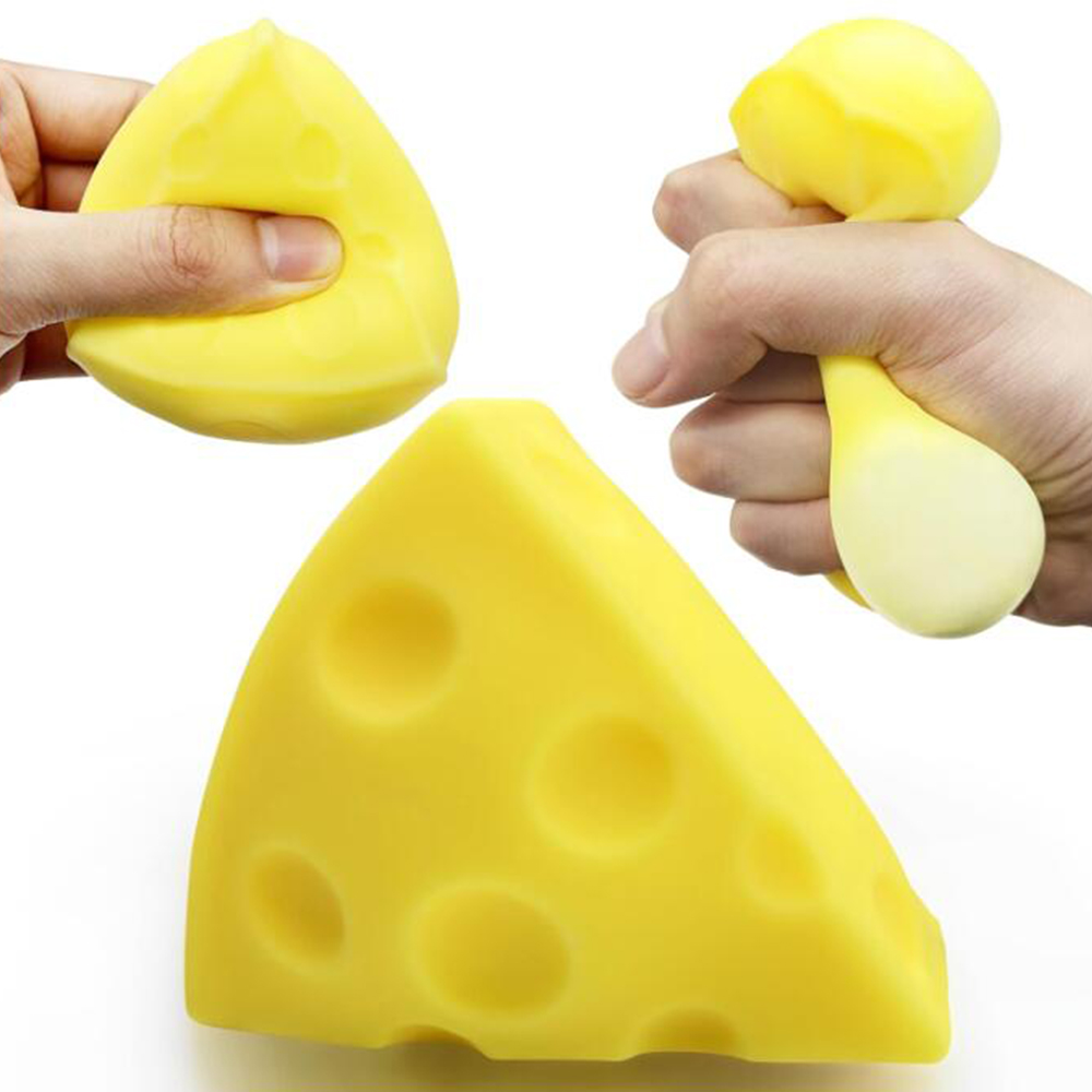 Squishy Fidget Toys In Cheese Shaped 3