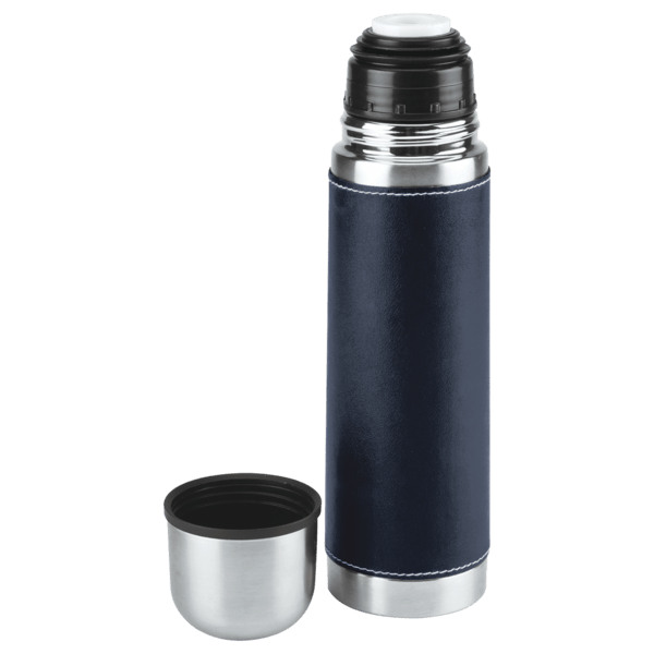 Leatherette Vacuum Bottle - 16 Oz. 36
