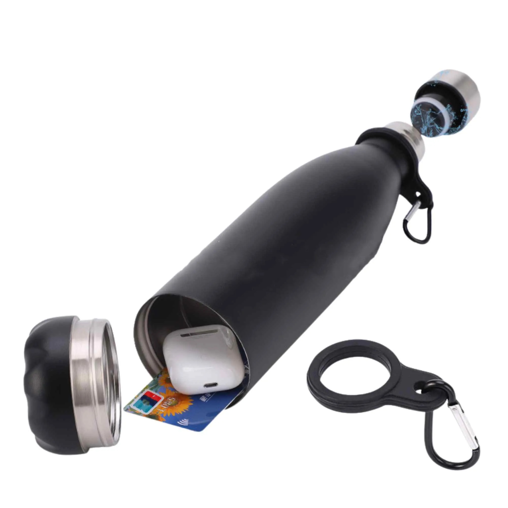 26 oz Stainless Steel Coke Bottle, custom water bottle with logo imprint 3