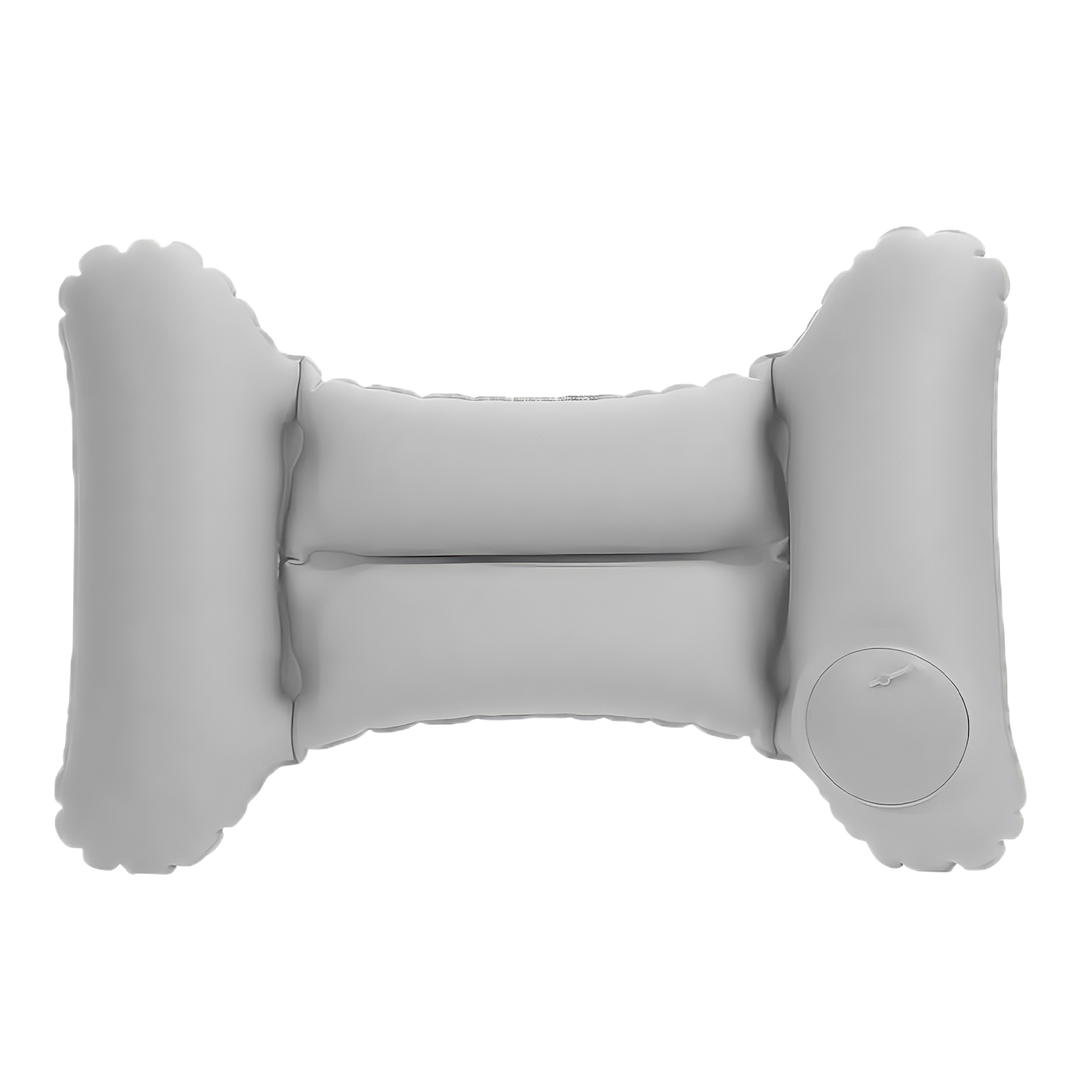 H-Shape Press Auto Inflatable Lumbar Pillow for Office Car Travel 4